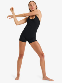 2 Roxy Active Boyleg - Badeanzug für Frauen Schwarz ERJX103759 Roxy