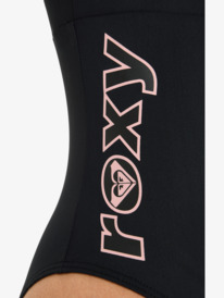 4 Roxy Active High Perf One Piec - Eendelig Badpak voor Dames Black ERJX103763 Roxy