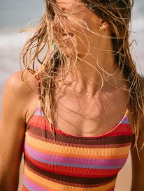 3 Sunset Stripe - Badeanzug für Frauen Rosa ERJX103764 Roxy