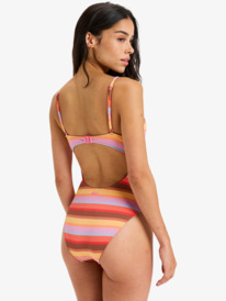 1 Sunset Stripe  - One-Piece Swimsuit for Women Pink ERJX103764 Roxy