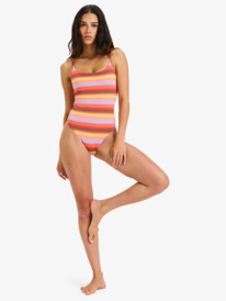 2 Sunset Stripe  - One-Piece Swimsuit for Women Pink ERJX103764 Roxy