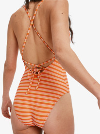 2 Moana - One-Piece Swimsuit for Women Orange ERJX103776 Roxy