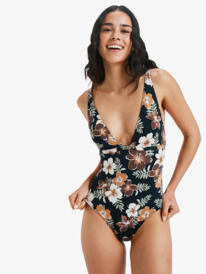 0 Nostalgic Feels - Badeanzug für Frauen Braun ERJX103783 Roxy