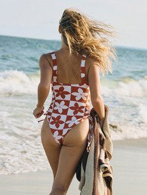 2 Hazy Days - Eendelig Badpak voor Dames Orange ERJX103785 Roxy