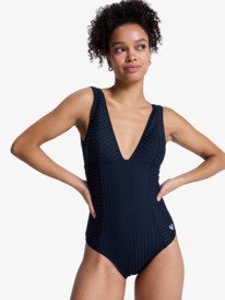 4 Roxy Love - One-Piece Swimsuit for Women Black ERJX103786 Roxy