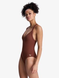 1 Roxy Sunshine - Ba&ntilde;ador entero para mujer Marron ERJX103789 Roxy