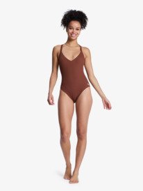 5 Roxy Sunshine - Ba&ntilde;ador entero para mujer Marron ERJX103789 Roxy