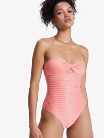7 Wavy Baby - Maillot de bain une pi&egrave;ce pour Femme Rose ERJX103793 Roxy
