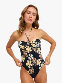 0 Nostalgic Feel - One-Piece Swimsuit for Women Black ERJX103794 Roxy