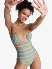5 Ocean Dreamer - Maillot de bain une pi&egrave;ce pour Femme Vert ERJX103795 Roxy