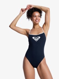 7 The Retro Essentials - One-Piece Swimsuit for Women Black ERJX103798 Roxy