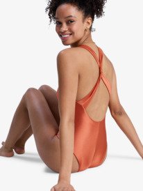 3 Beachside Bohemia - Maillot de bain une pi&egrave;ce pour Femme Orange ERJX103801 Roxy
