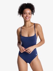 0 Roxy Shine - Maillot de bain une pi&egrave;ce pour Femme Bleu ERJX103804 Roxy