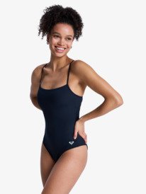1 Solid Essentials - One-Piece Swimsuit for Women Black ERJX103805 Roxy