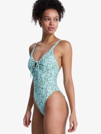 1 Wildside Paisley - One-Piece Swimsuit for Women Green ERJX103810 Roxy