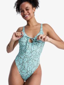 3 Wildside Paisley - One-Piece Swimsuit for Women Green ERJX103810 Roxy