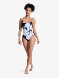 4 Summer Surf - Eendelig Badpak voor Dames Black ERJX103811 Roxy