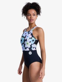 1 Roxy Active - One-Piece Swimsuit for Women Black ERJX103814 Roxy
