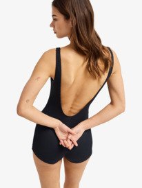 4 Roxy Love - Ba&ntilde;ador entero shorty para mujer Negro ERJX103819 Roxy