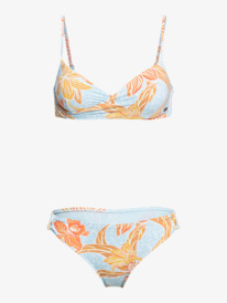 4 Island In The Sun Hipster - Wrap Bralette Bikini Set for Women  ERJX203461 Roxy