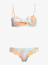 7 Island In The Sun Bandeau - Bikiniset met Medium Bedekking voor Dames  ERJX203462 Roxy