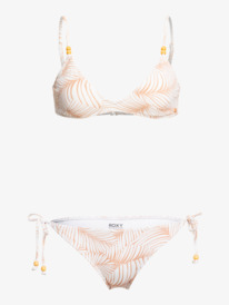 3 Palm Tree Dreams Moderate - Triangle-Bikini-Set für Frauen  ERJX203466 Roxy