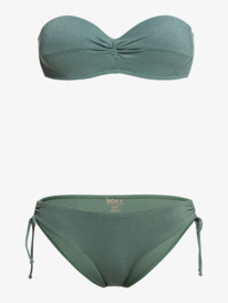 7 Shimmer Time Hipster - Bandeau Bikini Set for Women  ERJX203482 Roxy