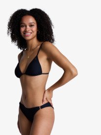 1 Roxy Island - Two Piece Triangle Bikini Set for Women Black ERJX203604 Roxy