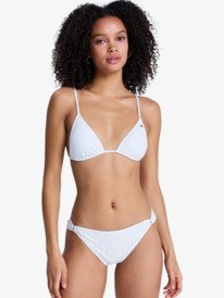 0 Roxy Island - Two Piece Triangle Bikini Set for Women White ERJX203604 Roxy