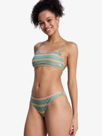 4 Ocean Dreamer - Zweiteiliges Bralette-Bikini-Set f&uuml;r Frauen Gr&uuml;n ERJX203606 Roxy
