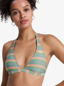 2 Ocean Dreamer - Two Piece Halter Bikini Set for Women Green ERJX203607 Roxy
