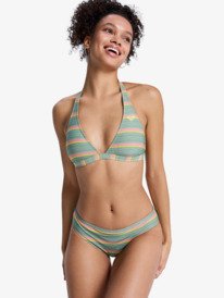 4 Ocean Dreamer - Two Piece Halter Bikini Set for Women Green ERJX203607 Roxy