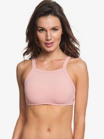 1 Waves Only - Crop Bikini Top for Women  ERJX303595 Roxy