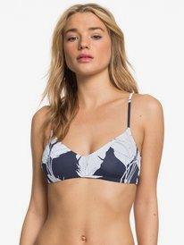 0 Printed Beach Classics - Athletic Triangle Bikini Top for Women  ERJX304071 Roxy