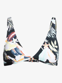 6 Printed Beach Classics - Haut de bikini triangle allongé pour Femme Noir ERJX304356 Roxy