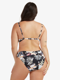 5 Printed Beach Classics - Haut de bikini triangle allongé pour Femme Noir ERJX304356 Roxy