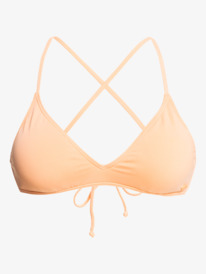 4 Beach Classics - Athletic Bikini Top for Women Orange ERJX304404 Roxy