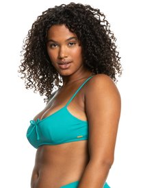 5 Mind Of Freedom - Recycled Bralette Bikini Top for Women Blue ERJX304437 Roxy