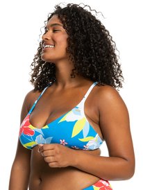 7 She Just Shines - Tri Bikini Top for Women  ERJX304440 Roxy