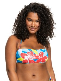 6 She Just Shines - Bandeau Bikini Top for Women  ERJX304462 Roxy