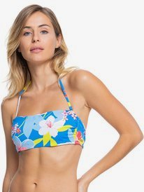 2 She Just Shines - Bandeau Bikini Top for Women  ERJX304462 Roxy