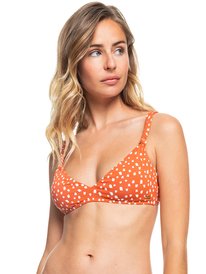 2 Tropical Oasis - Top de Bikini Triangular con Nudo para Mujer  ERJX304583 Roxy
