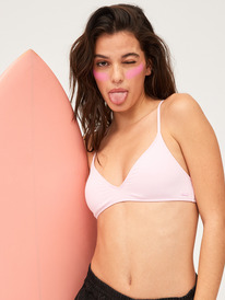 3 Beach Classics - Haut de bikini triangle pour Femme Rose ERJX304596 Roxy