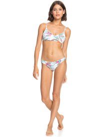 2 Beach Classics - Haut de bikini Athletic Tri pour Femme Blanc ERJX304623 Roxy