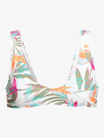6 Beach Classics - Haut de bikini triangle allongé pour Femme Blanc ERJX304701 Roxy