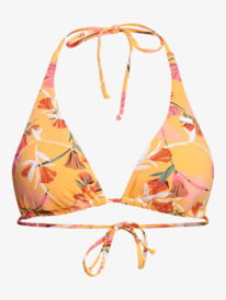 4 Printed Beach Classics - Haut de bikini triangle allongé pour Femme Orange ERJX304757 Roxy