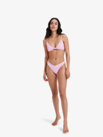4 Roxy Love The Surf Knot  - Haut de maillot de bain Triangle Femme Rose ERJX304759 Roxy