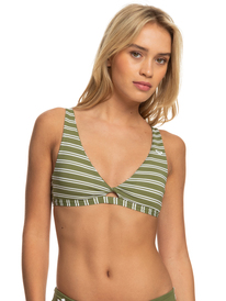 3 Retro Revo - Reversible Bikini Top for Women  ERJX304922 Roxy