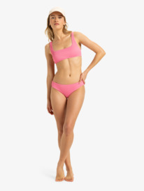 4 Rib ROXY Love The Glassy - Top de biquíni Bralette para Mulher Pink ERJX305206 Roxy