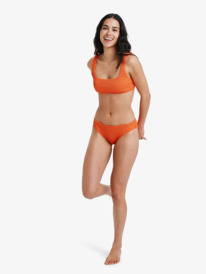 3 Rib Roxy Love The Glassy - Bikini Top for Women Orange ERJX305206 Roxy